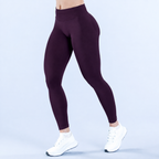No Logo Gym Leggings Women Seamless Yoga Pants High Waist Low Ribbed Band Fitness Leggings Fitness Sweat Wicking Workout Tights