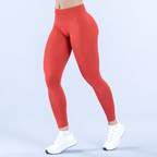 No Logo Gym Leggings Women Seamless Yoga Pants High Waist Low Ribbed Band Fitness Leggings Fitness Sweat Wicking Workout Tights