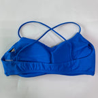 Seamless Sports Bra Women Cross Back Straps Yoga Bra V-shape Scoop Padded Gym Top Yoga Underwear Fitness Workout Clothes