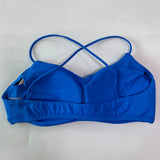 Seamless Sports Bra Women Cross Back Straps Yoga Bra V-shape Scoop Padded Gym Top Yoga Underwear Fitness Workout Clothes