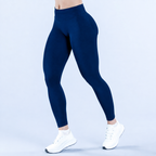 No Logo Gym Leggings Women Seamless Yoga Pants High Waist Low Ribbed Band Fitness Leggings Fitness Sweat Wicking Workout Tights