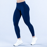 No Logo Gym Leggings Women Seamless Yoga Pants High Waist Low Ribbed Band Fitness Leggings Fitness Sweat Wicking Workout Tights